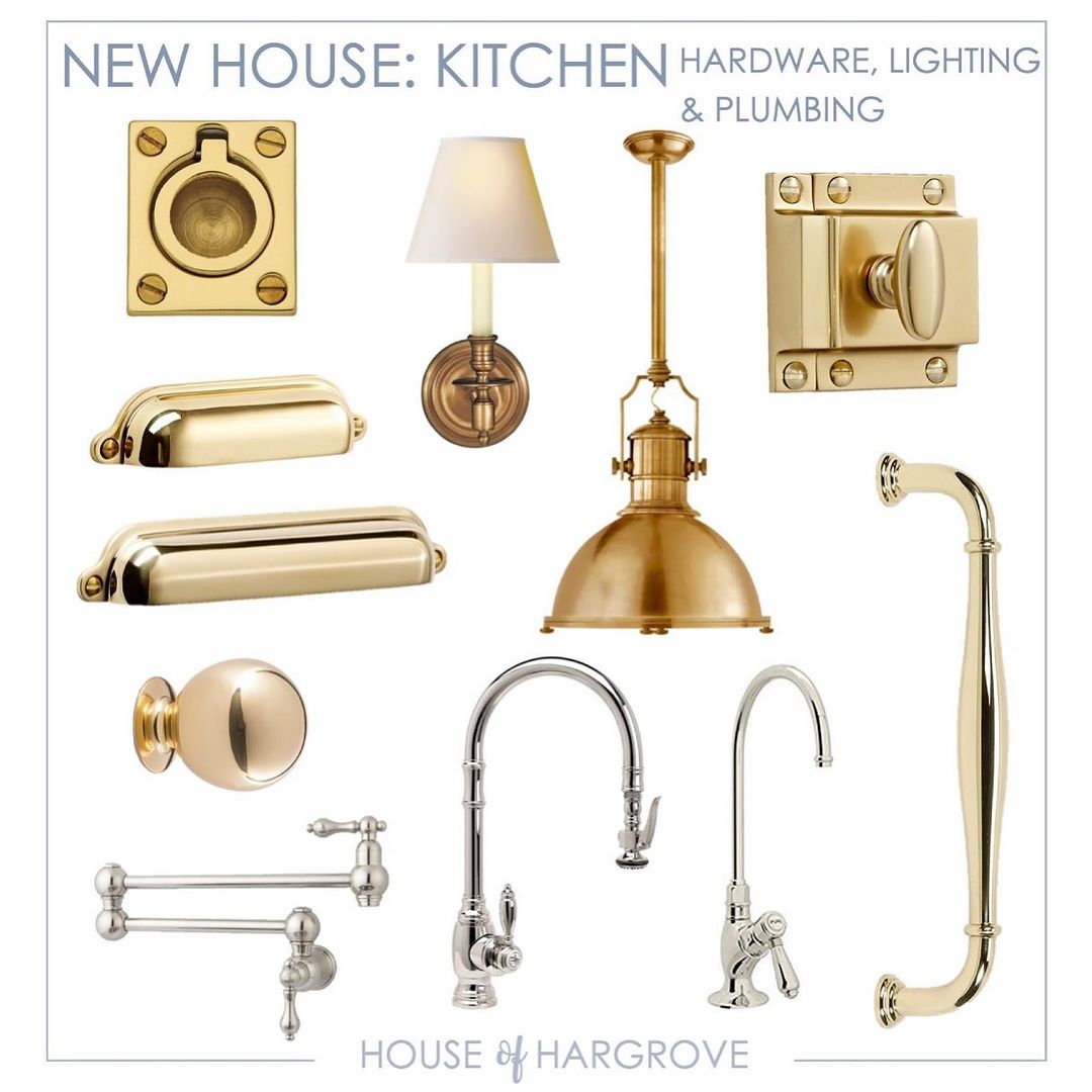 Faucets, hardware, and lighting
